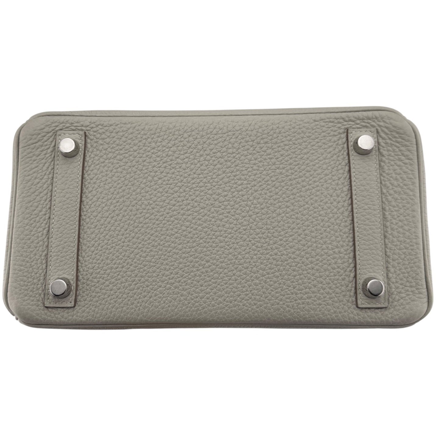 Hermes Birkin 25 Gris Perle Pearl Gray Togo Leather Palladium Hardware Handbag