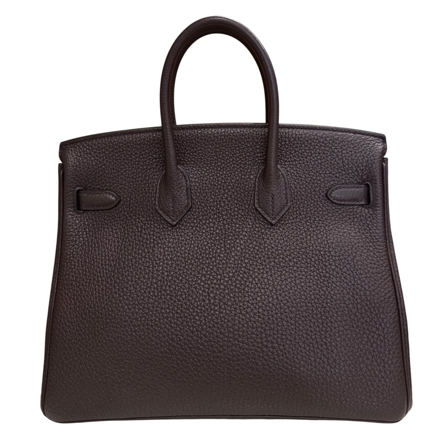Hermes Birkin 25 Rouge Sellier Red Burgundy Togo Leather Gold Hardware RARE
