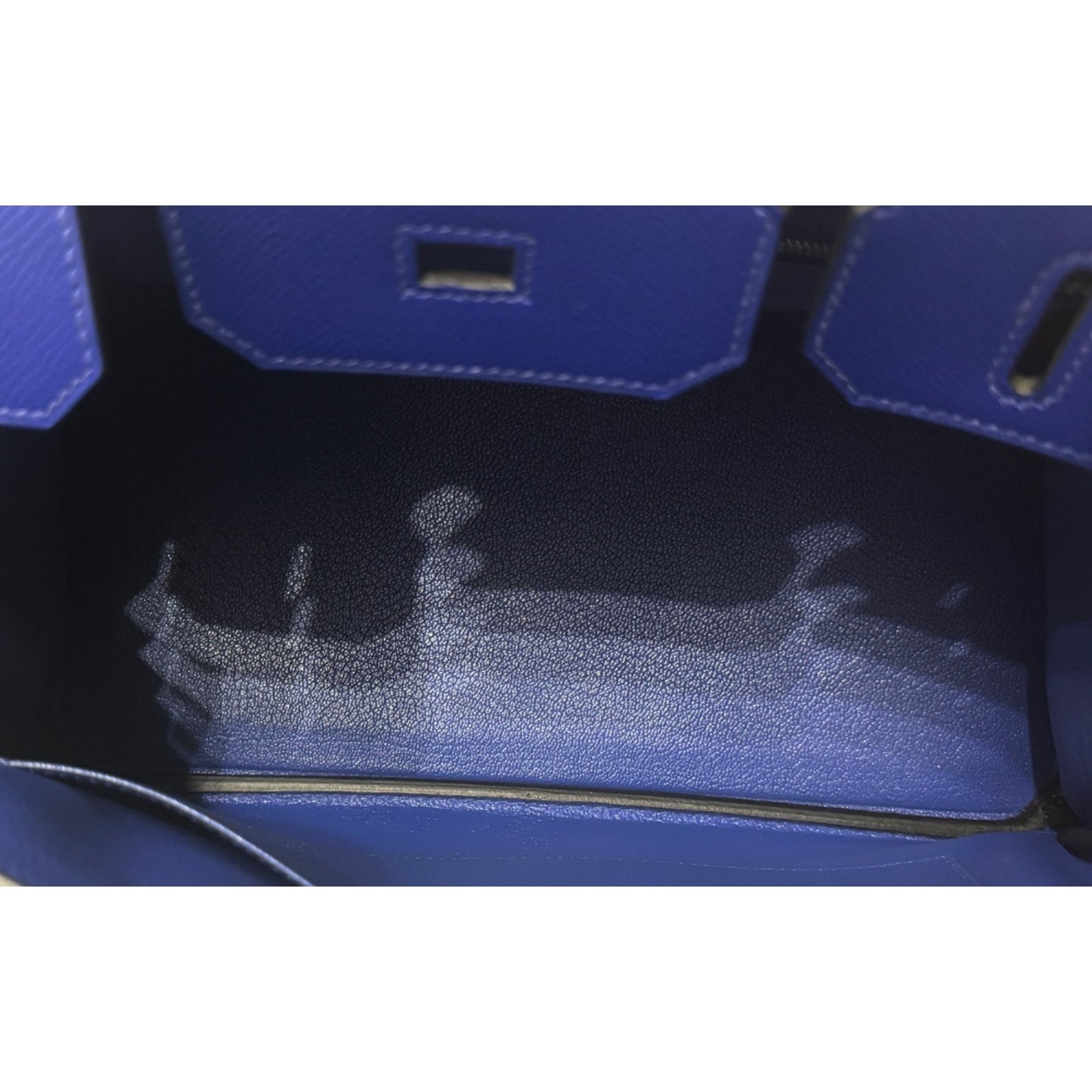 Hermes Birkin 30 Blue Electric Epsom Leather Gold Hardware