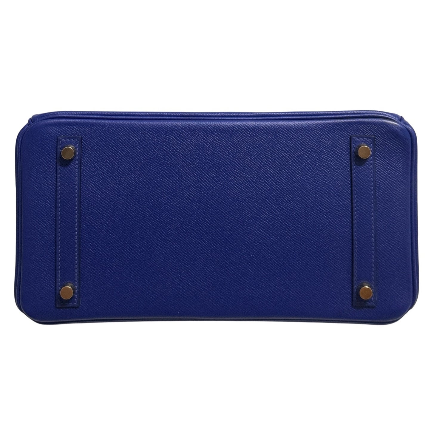 Hermes Birkin 30 Blue Electric Bleu Epsom Leather Gold Hardware