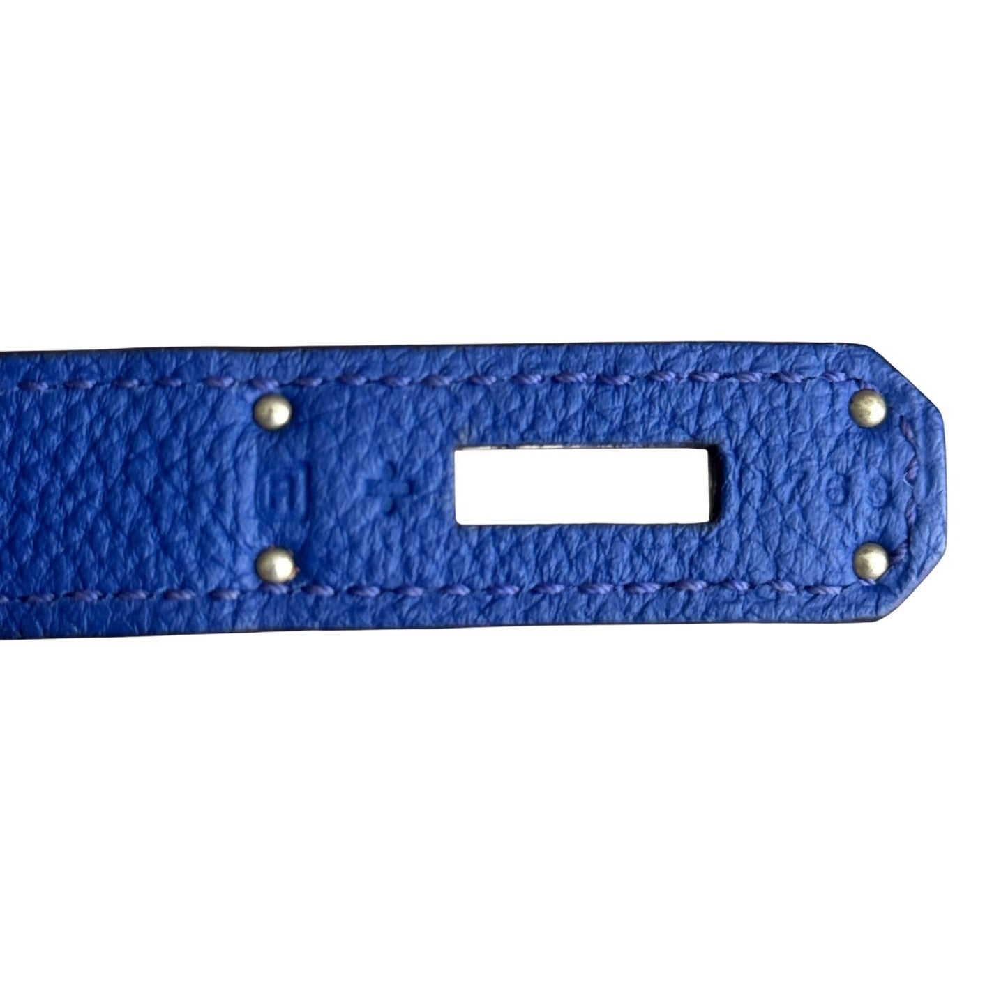 Hermes Birkin 35 Blue Electric Togo Leather Palladium Hardware
