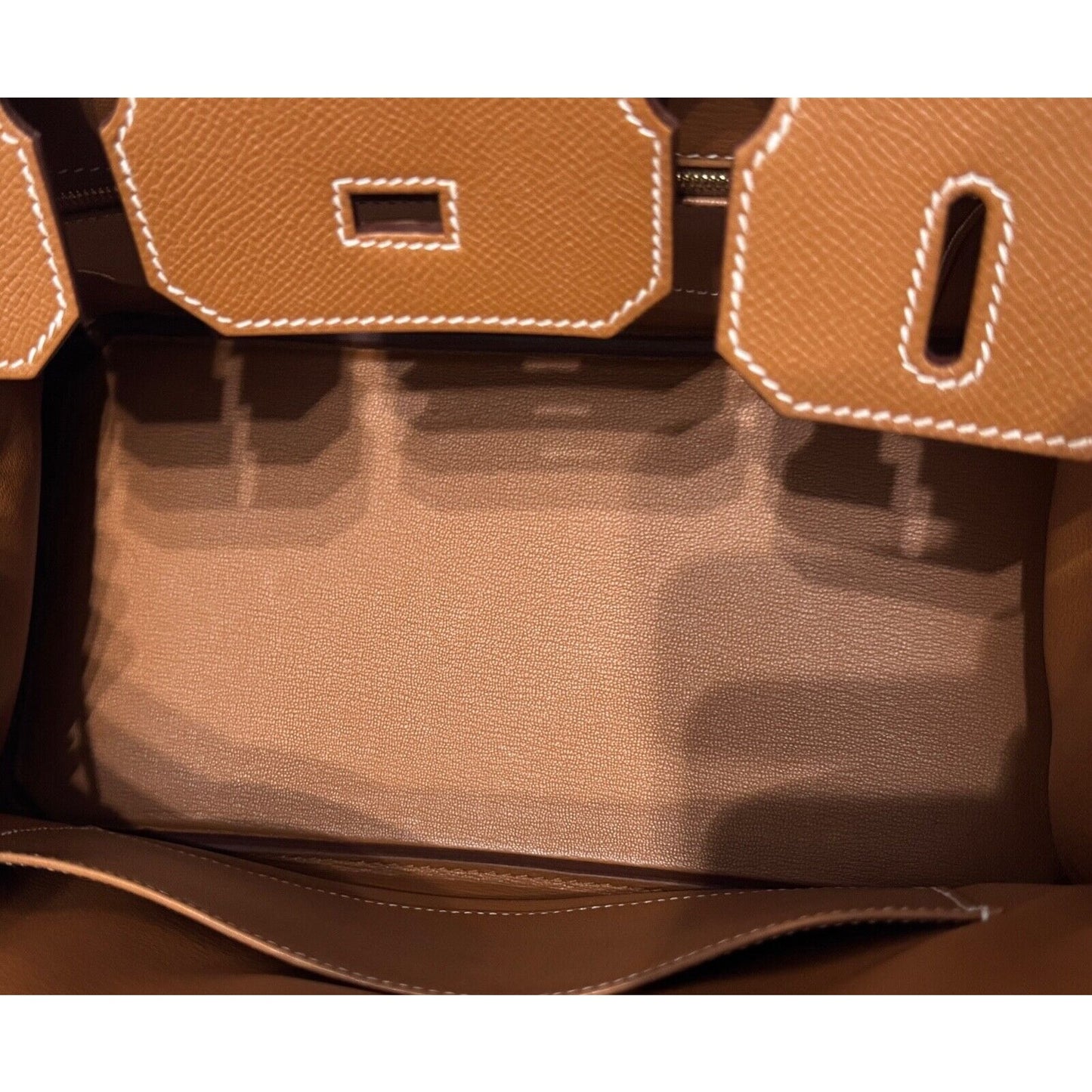 Hermes Birkin 30 Gold Camel Tan Epsom Leather Gold Hardware RARE