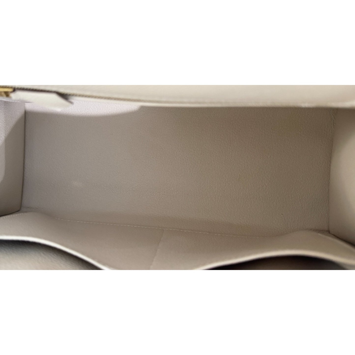 Hermes Kelly 28 Sellier Craie White Epsom Leather Gold Hardware RARE