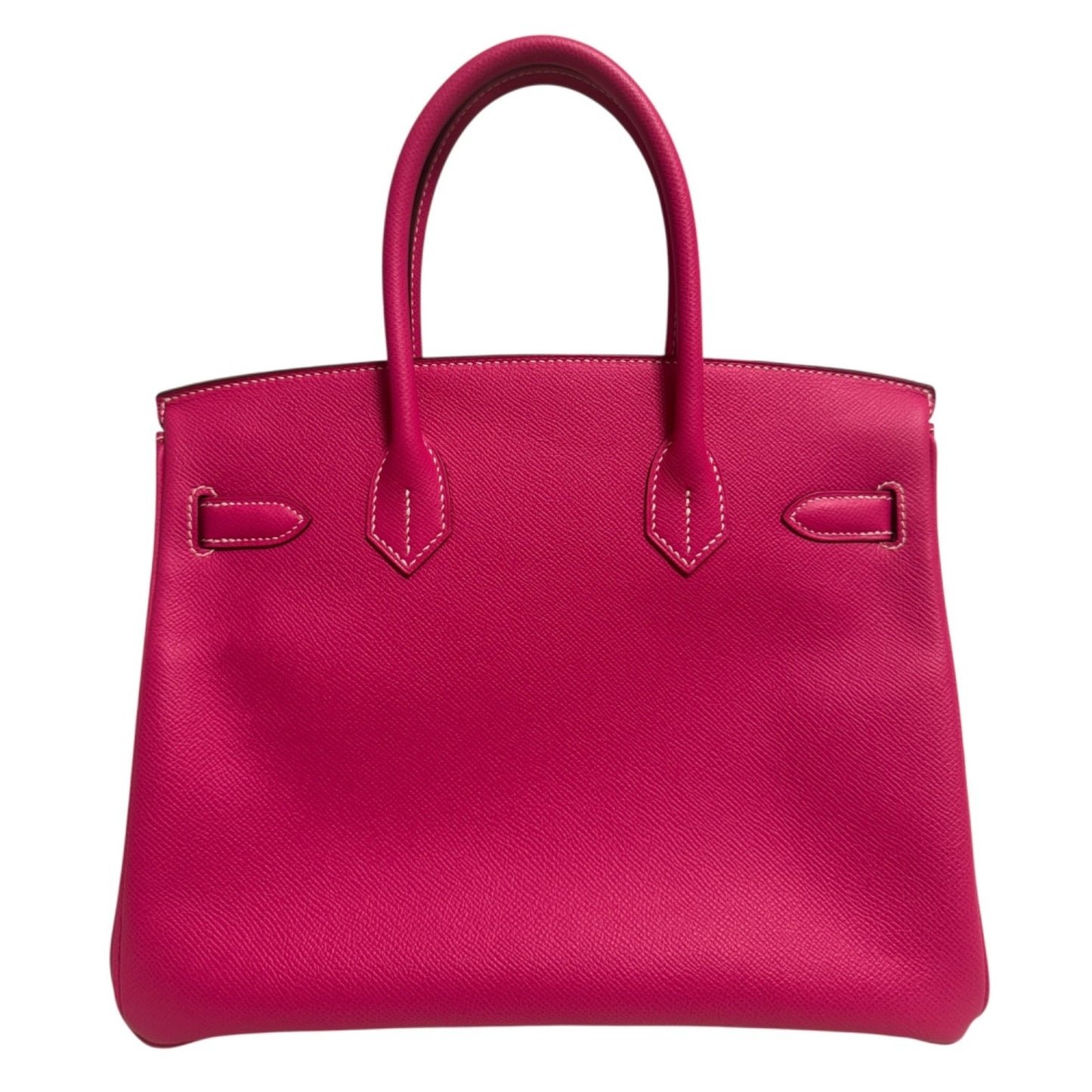 Hermes Birkin 30 Rose Tyrien Pink Epsom Leather Gold Hardware RARE