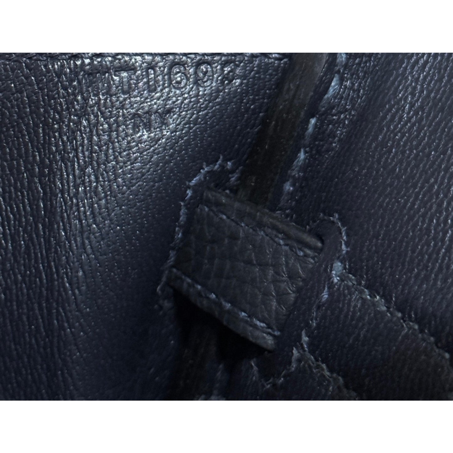 Hermes Birkin 25 Caban Blue Bleu Togo Leather Gold Hardware Handbag 2024 New