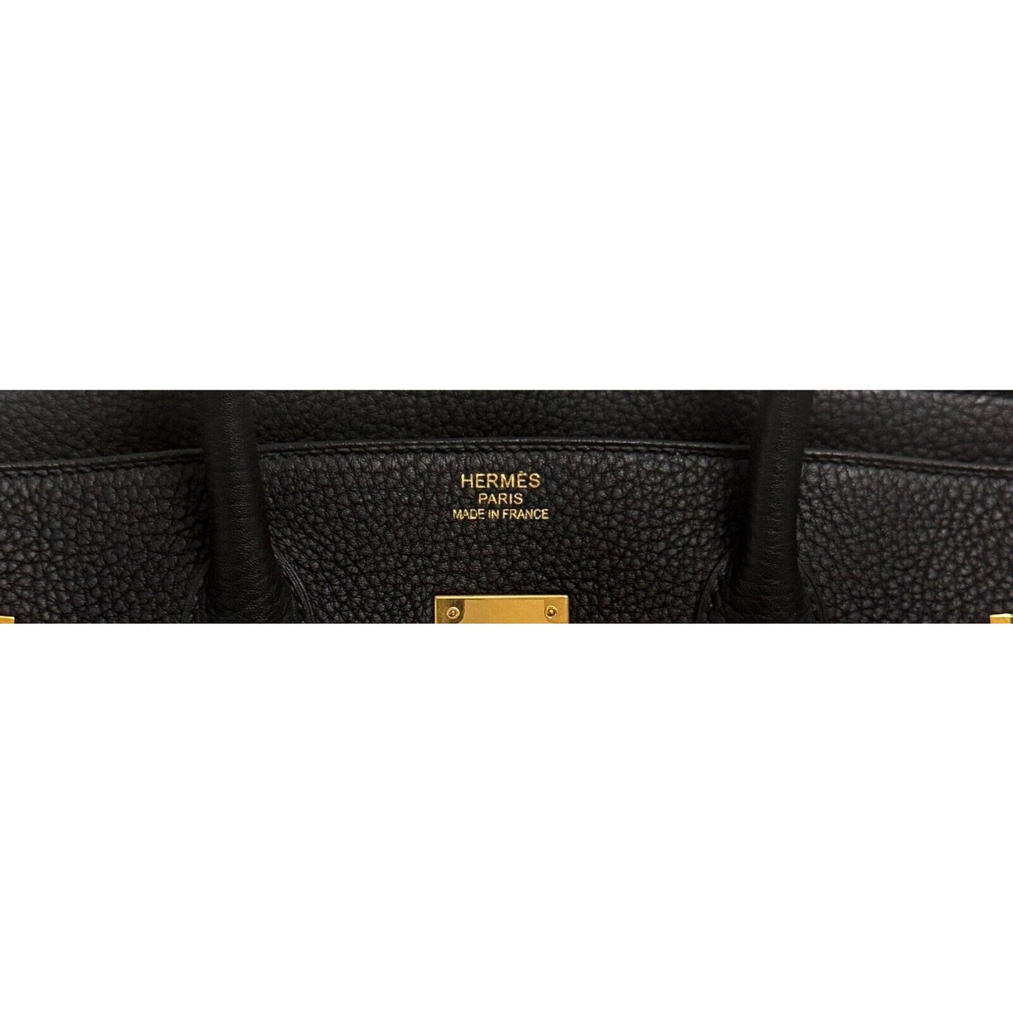 Hermes Birkin 35 Black Noir Togo Leather Gold Hardware
