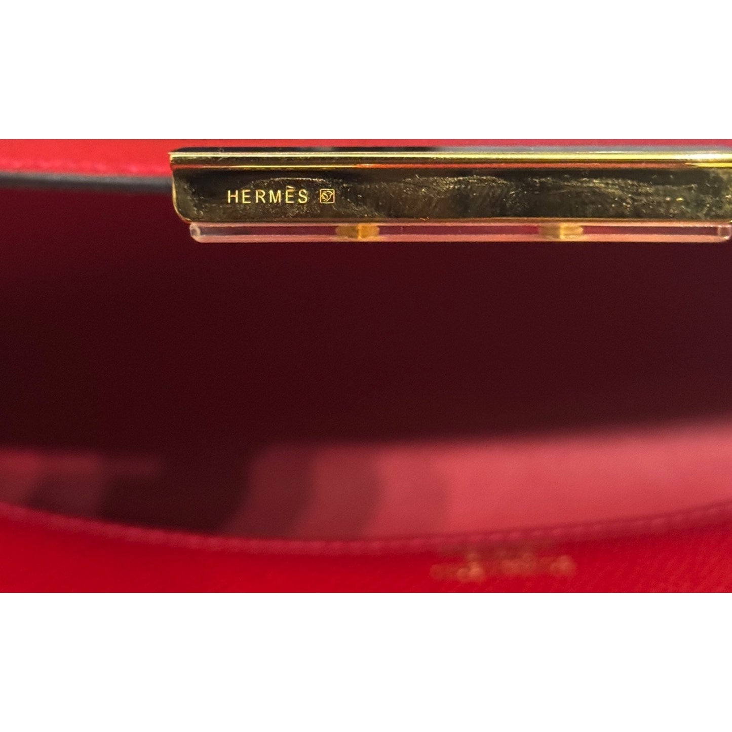 Hermes Constance 24 Rouge Casaque Red Epsom Leather Gold Hardware