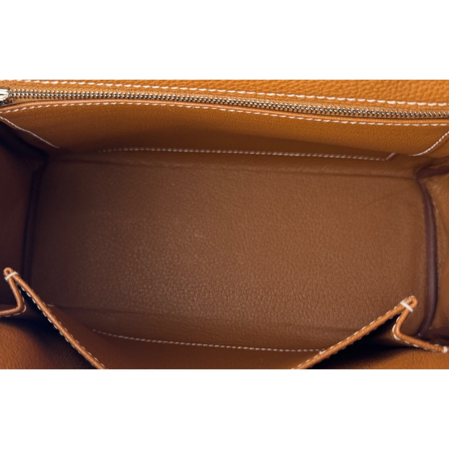 Hermes Kelly 25 Gold Tan Togo Leather Palladium Hardware Shoulder Bag 2024