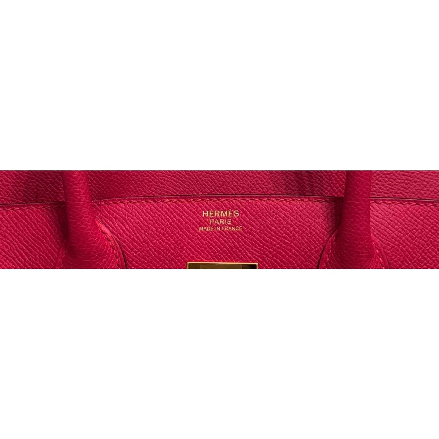 Hermes Birkin 30 Rose Extreme Pink Epsom Leather Gold Hardware Handbag