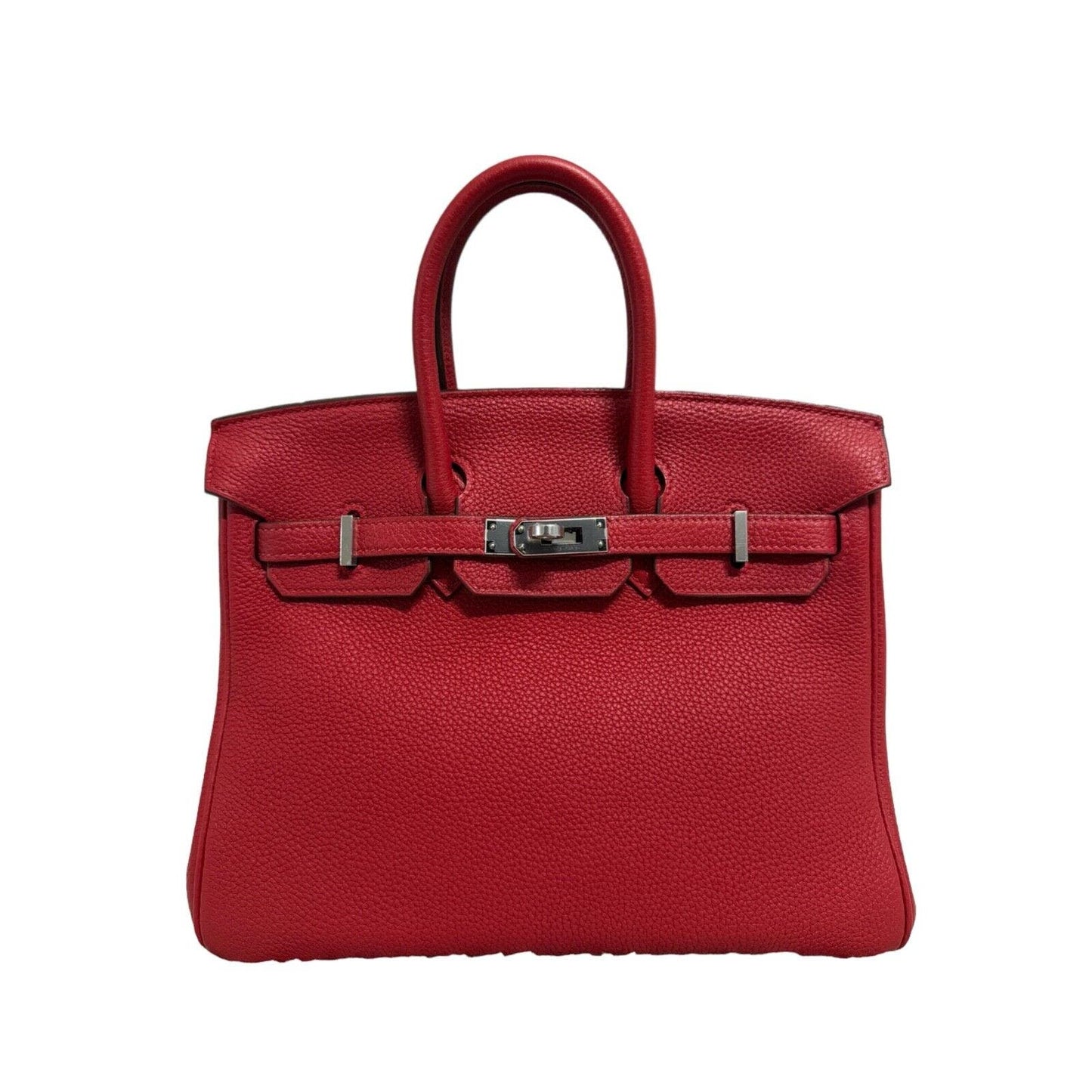 Hermes Birkin 25 Verso Rouge Casaque Red & Rouge H Togo Palladium Hardware