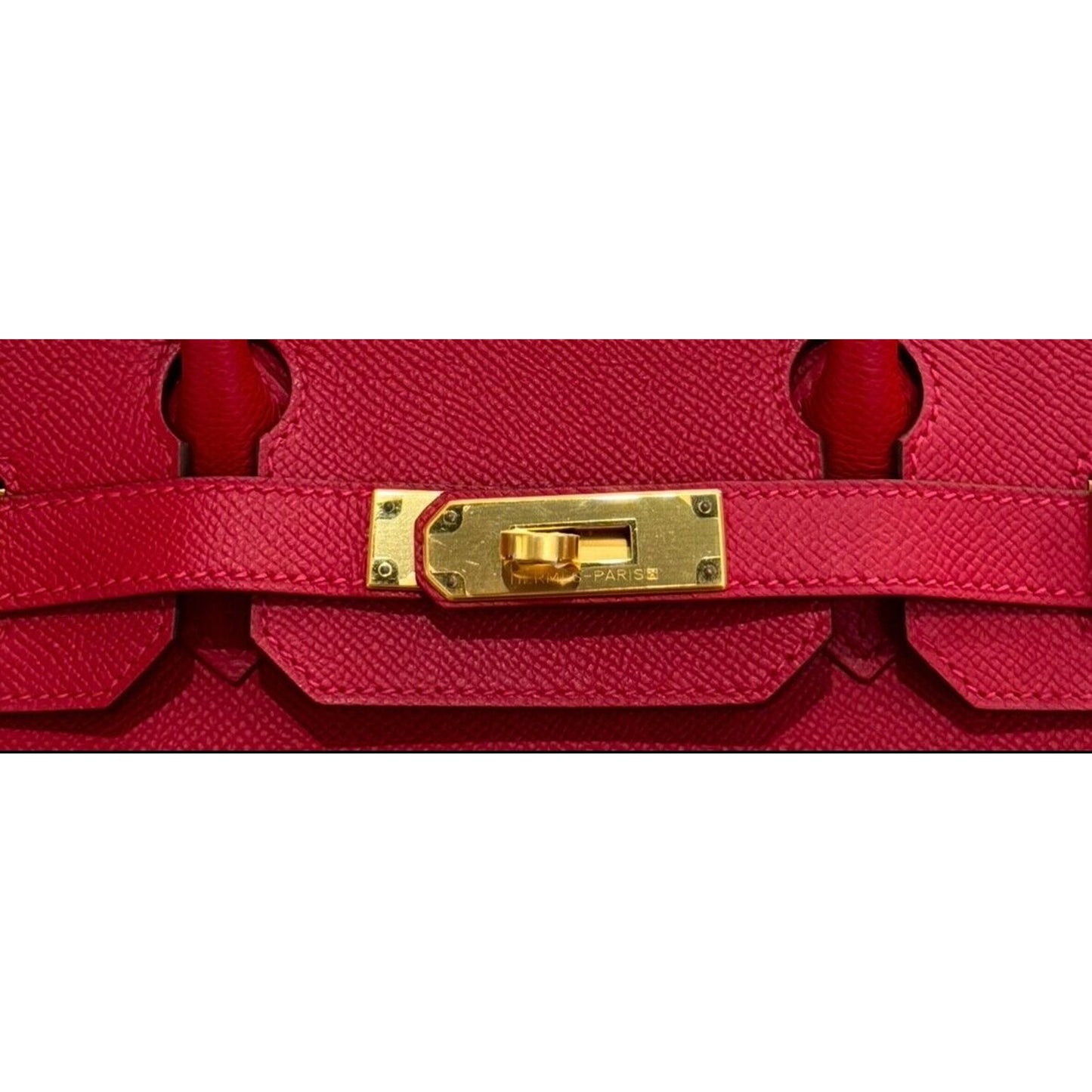 Hermes Birkin 30 Rouge Casaque Red Epsom Leather Gold Hardware