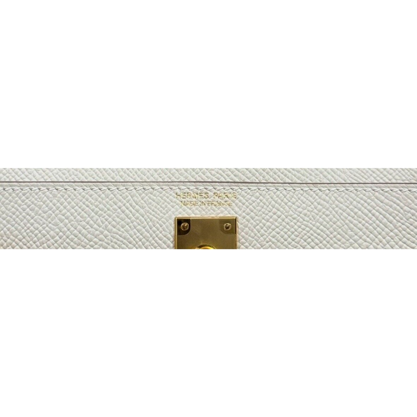 Hermes Kelly Mini 20 Special Order Nata & Gris Mouette Gray Epsom Gold Hardware