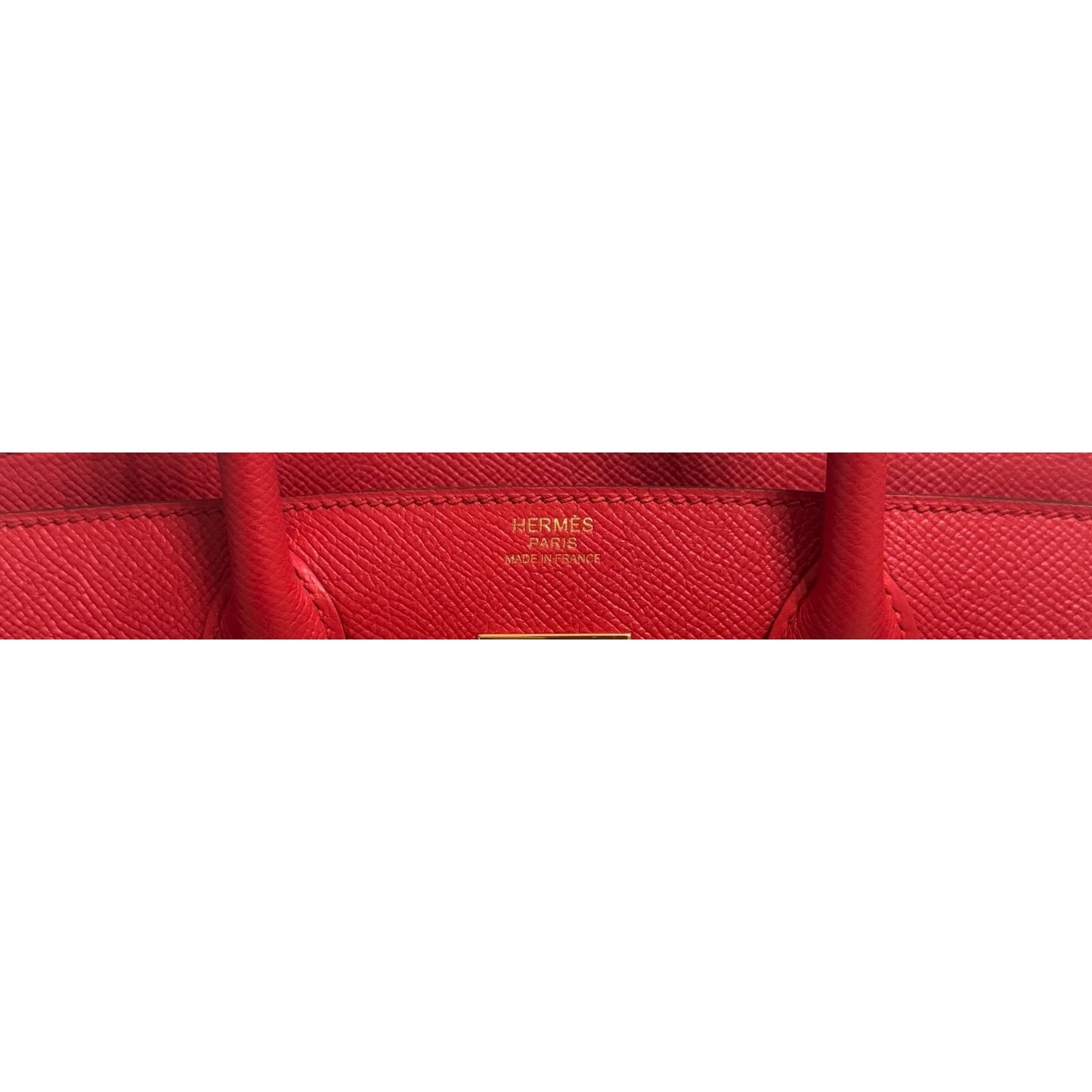 Hermes Birkin 30 Rouge Tomato Tomato Red Epsom Leather Gold Hardware