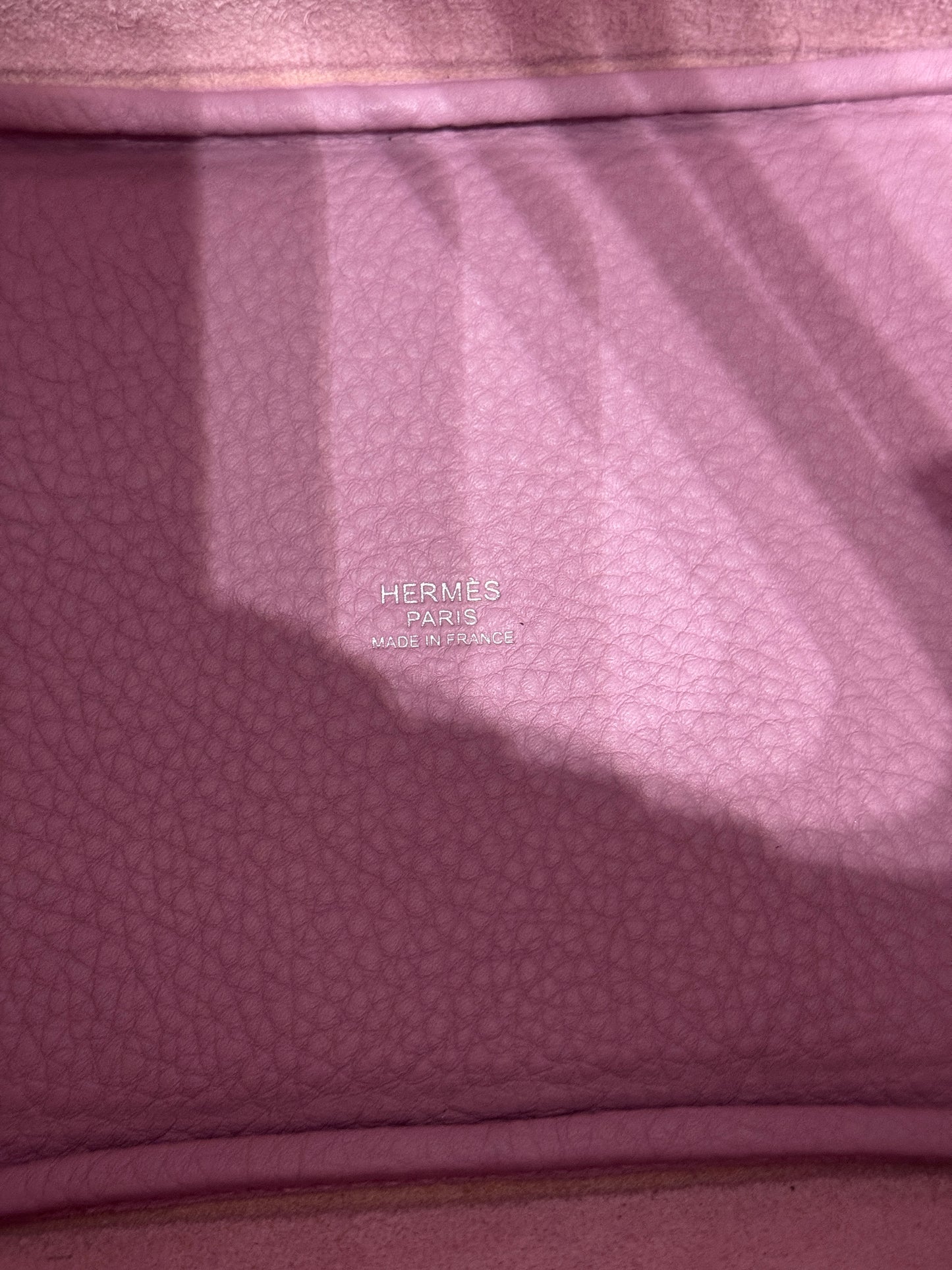 Hermes Picotin 18 Mauve Sylvester Palladium Hardware