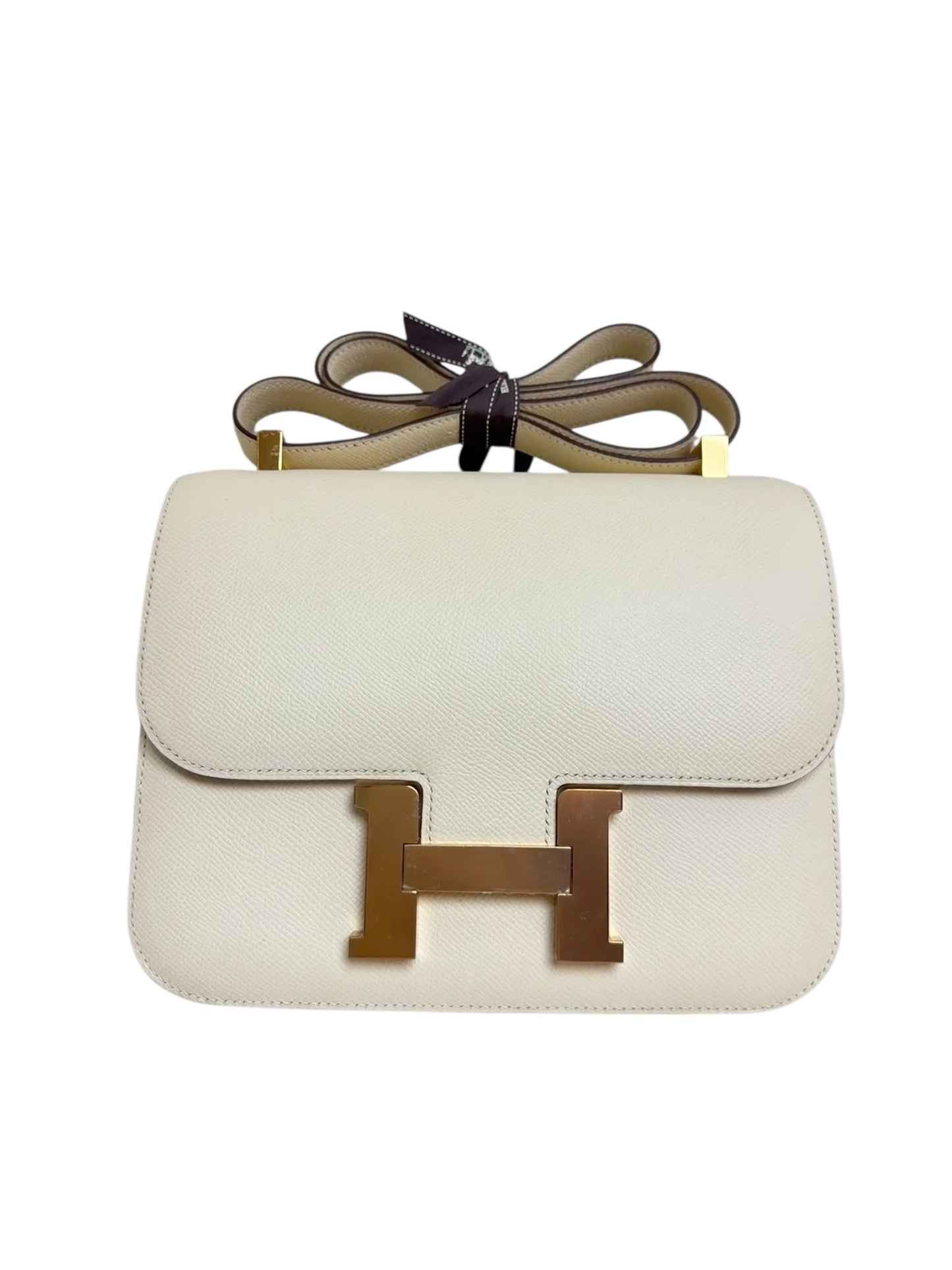 RESERVED Hermes Constance 24 Nata Cream Epsom Leather Gold Hardware
