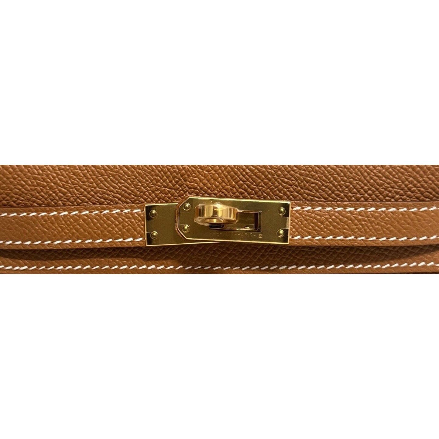 Hermes Kelly Mini 20 Gold Tan Epsom Leather Gold Hardware