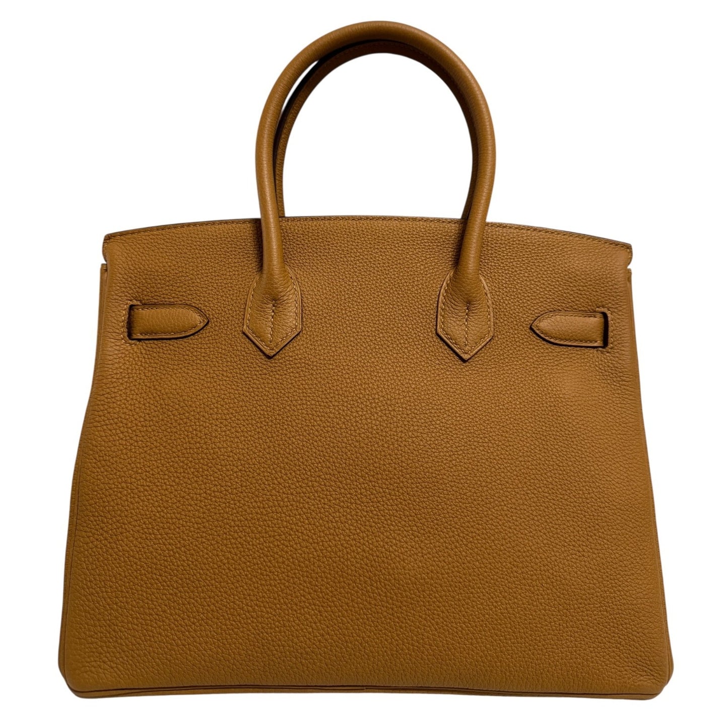 Hermes Birkin 30 Verso Caramel Tan Togo Lime Yellow Leather Palladium Hardware