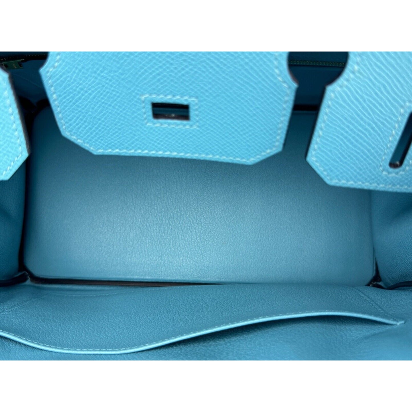 Hermes Birkin 30 Bleu du Nord Blue Epsom Leather Gold Hardware