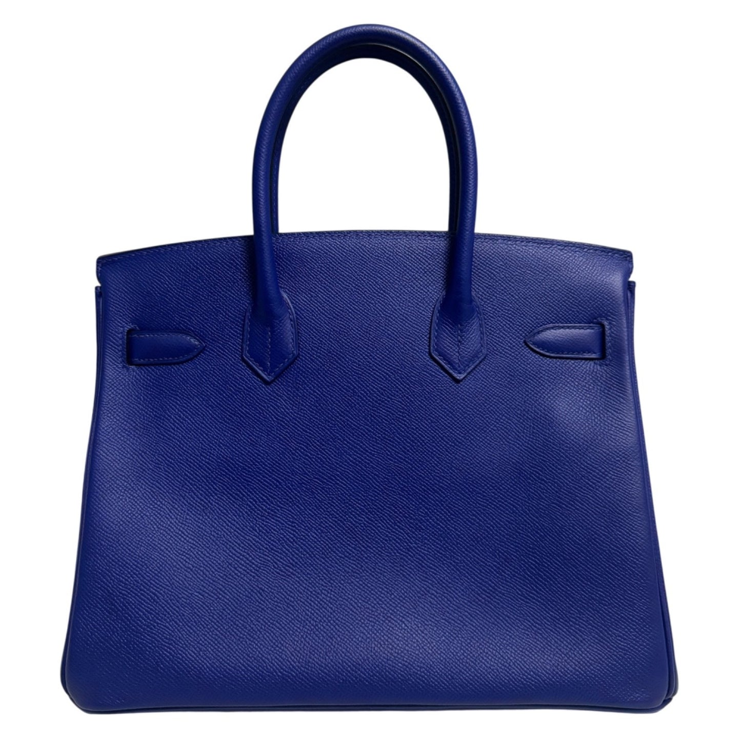 Hermes Birkin 30 Blue Electric Bleu Epsom Leather Gold Hardware