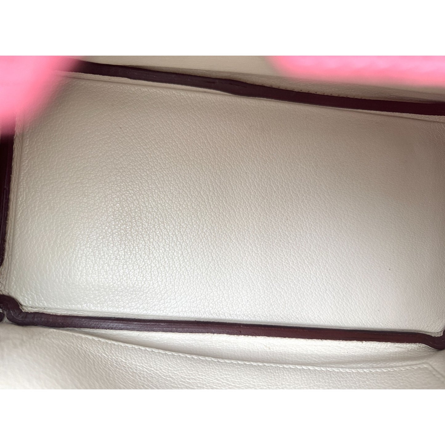 Hermes Birkin 25 Special Order Rose Azalee and Craie Epsom Leather Brushed Gold