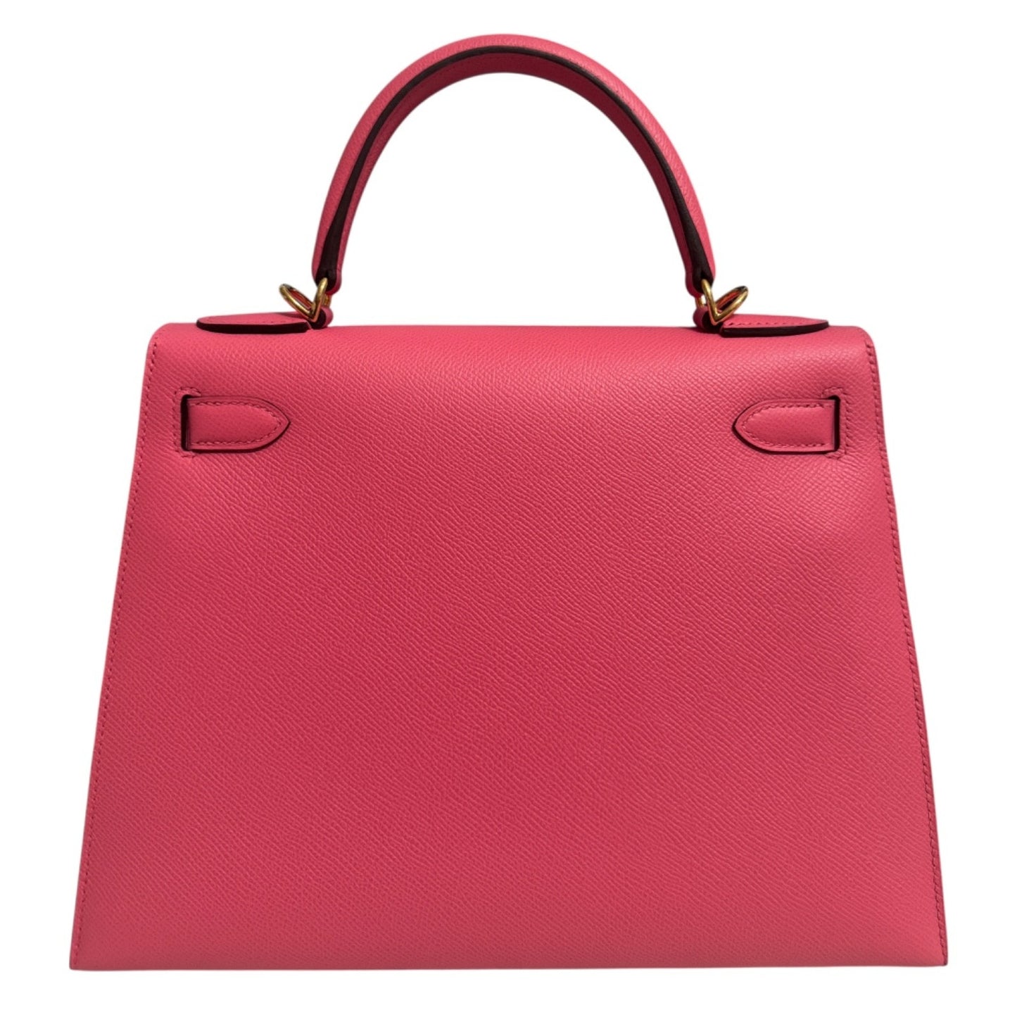 Hermes Kelly 28 Sellier Pink Rose Azalee Azalea Epsom Leather Gold Hardware