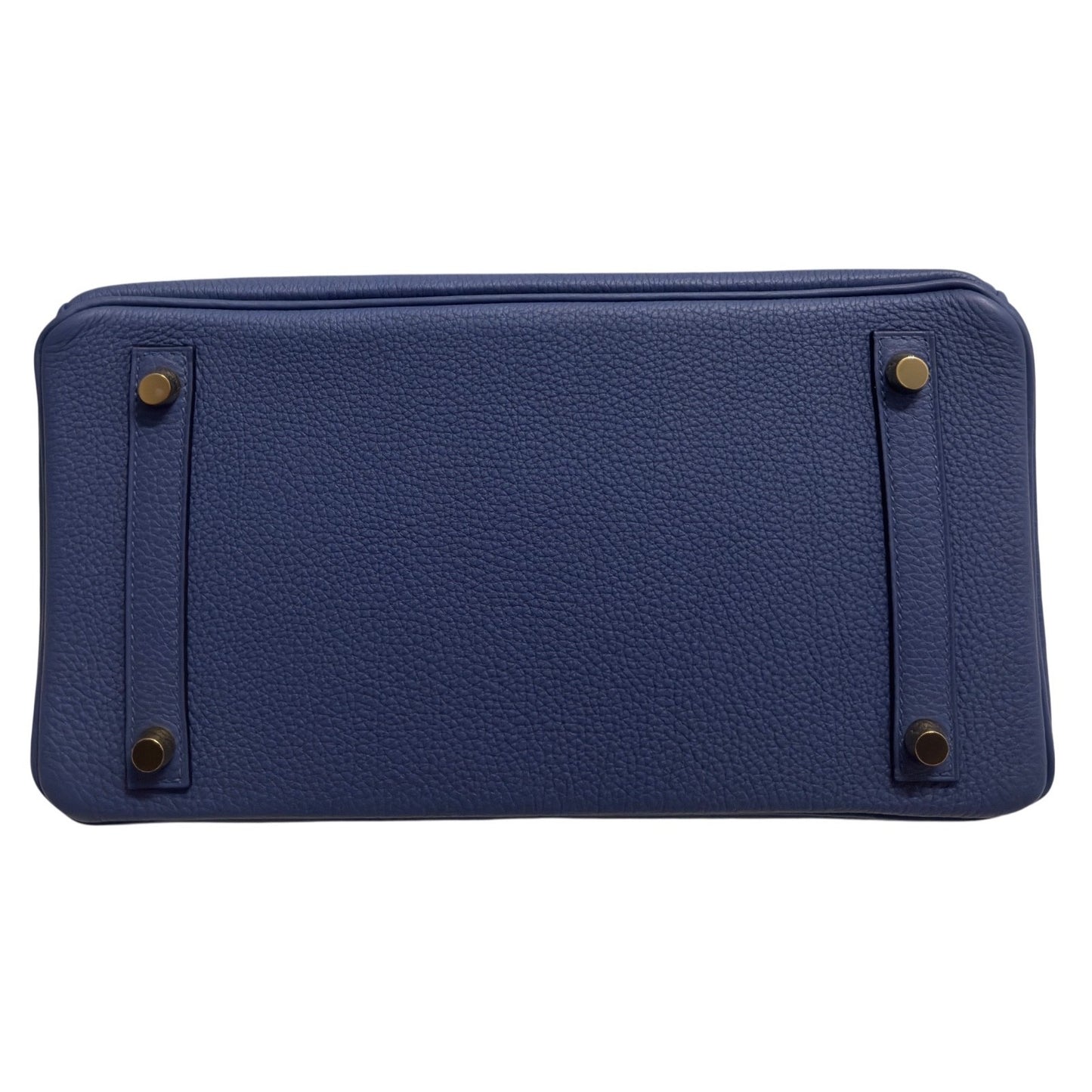 Hermes Birkin 30 Blue Brighton Togo Leather Gold Hardware RARE