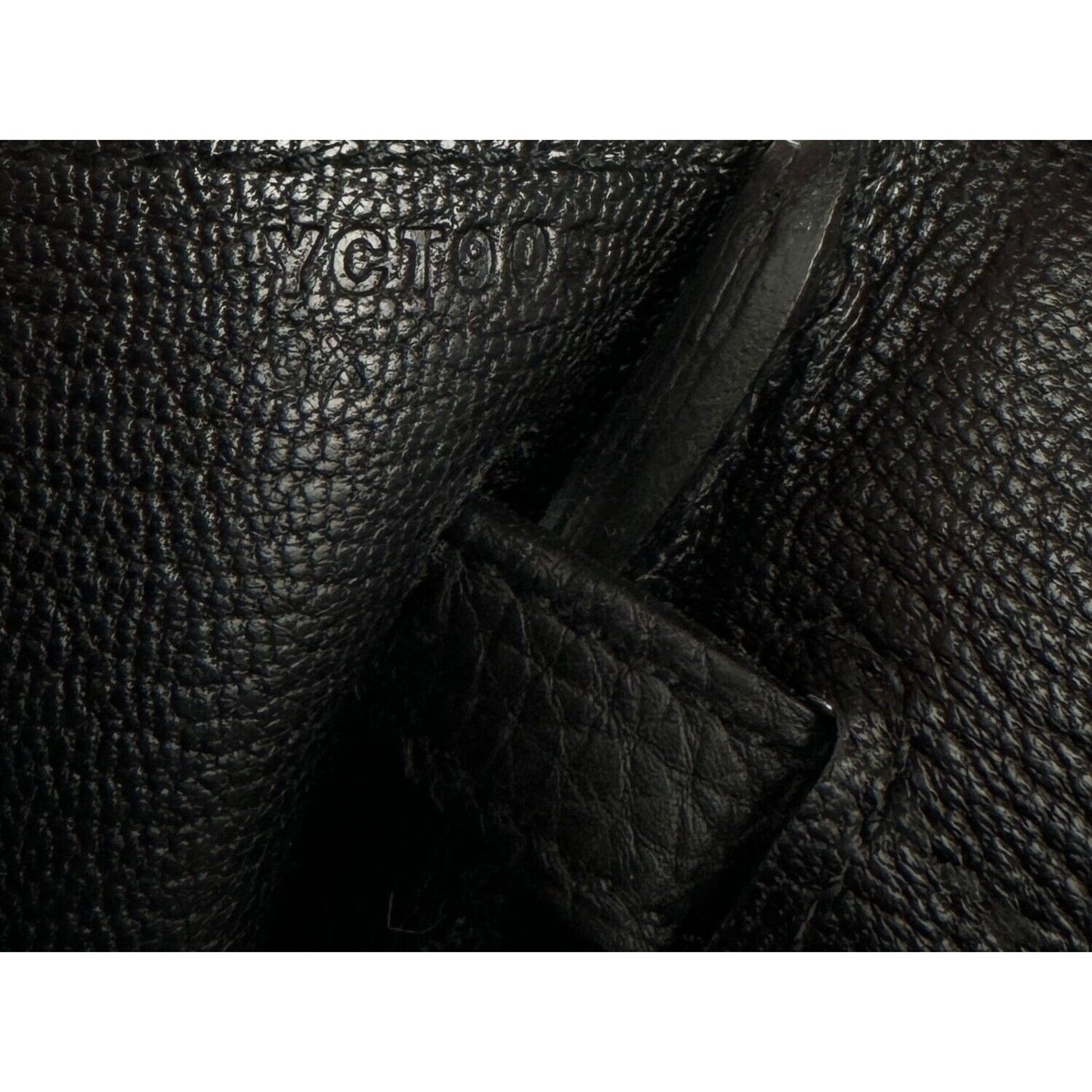 Hermes Birkin 25 Black Noir Togo Leather Gold Hardware Handbag RARE
