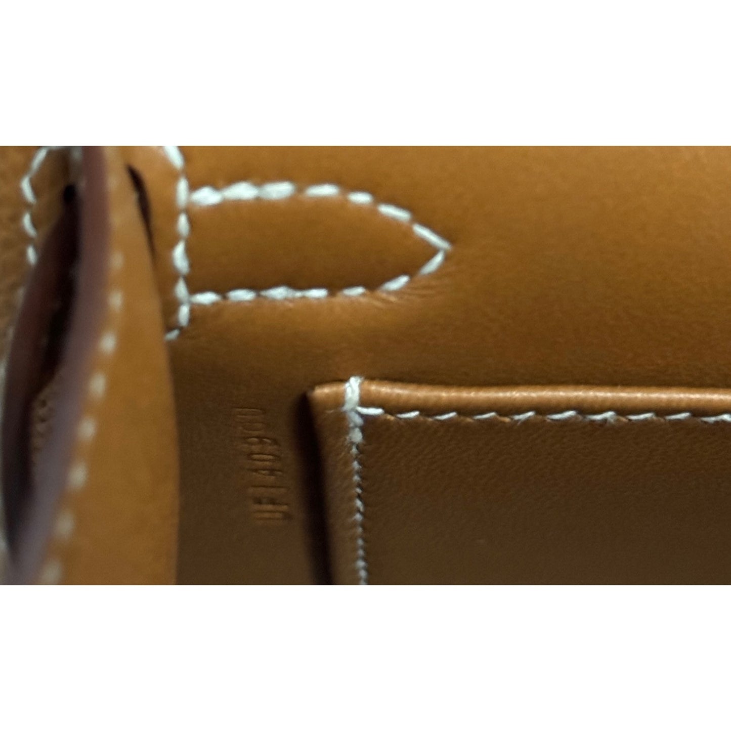Hermes Kelly Mini 20 Gold Tan Epsom Leather Gold Hardware
