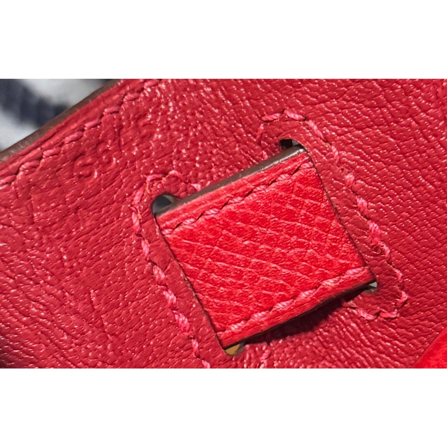 Hermes Kelly 28 Sellier Rouge Casaque Red Epsom Leather Gold Hardware