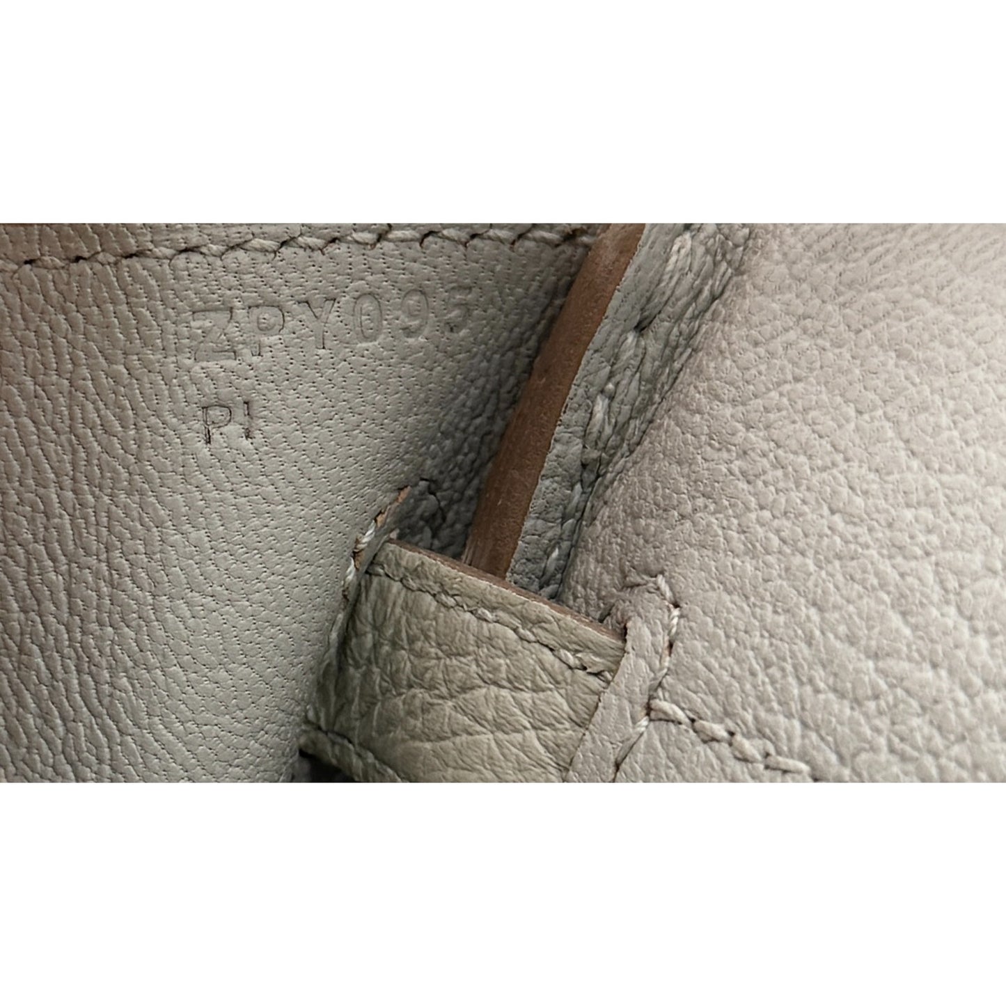 Hermes Birkin 25 Gris Perle Pearl Gray Togo Leather Palladium Hardware Handbag