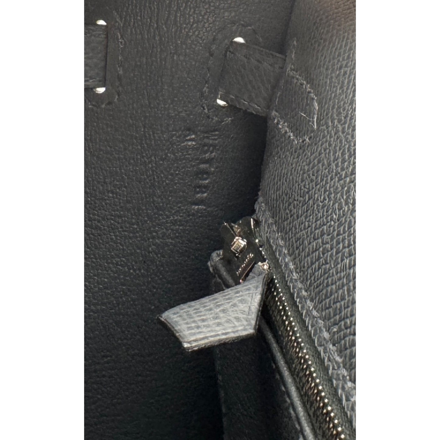 Hermes Kelly 25 Sellier Gris Misty Gray Epsom Leather Palladium Hardware