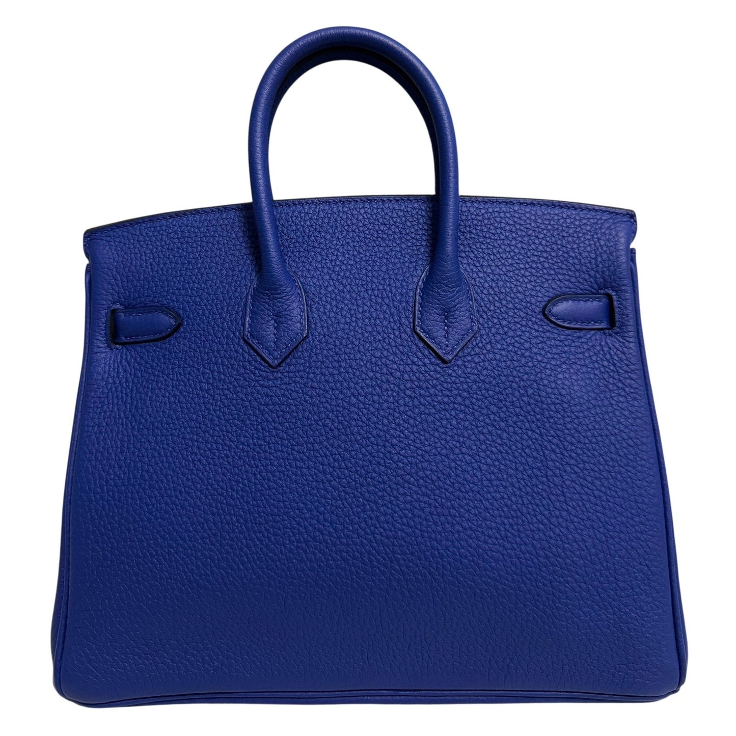 Hermes Birkin 25 Blue Electric Togo Leather Gold Hardware RARE