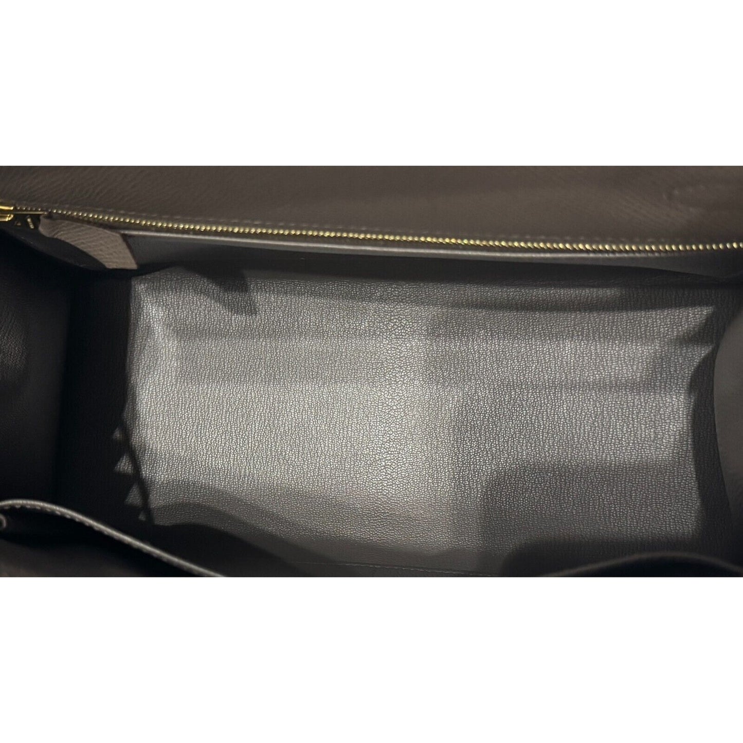 Hermes Kelly 28 Sellier Etain Gray Grey Epsom Leather Gold Hardware