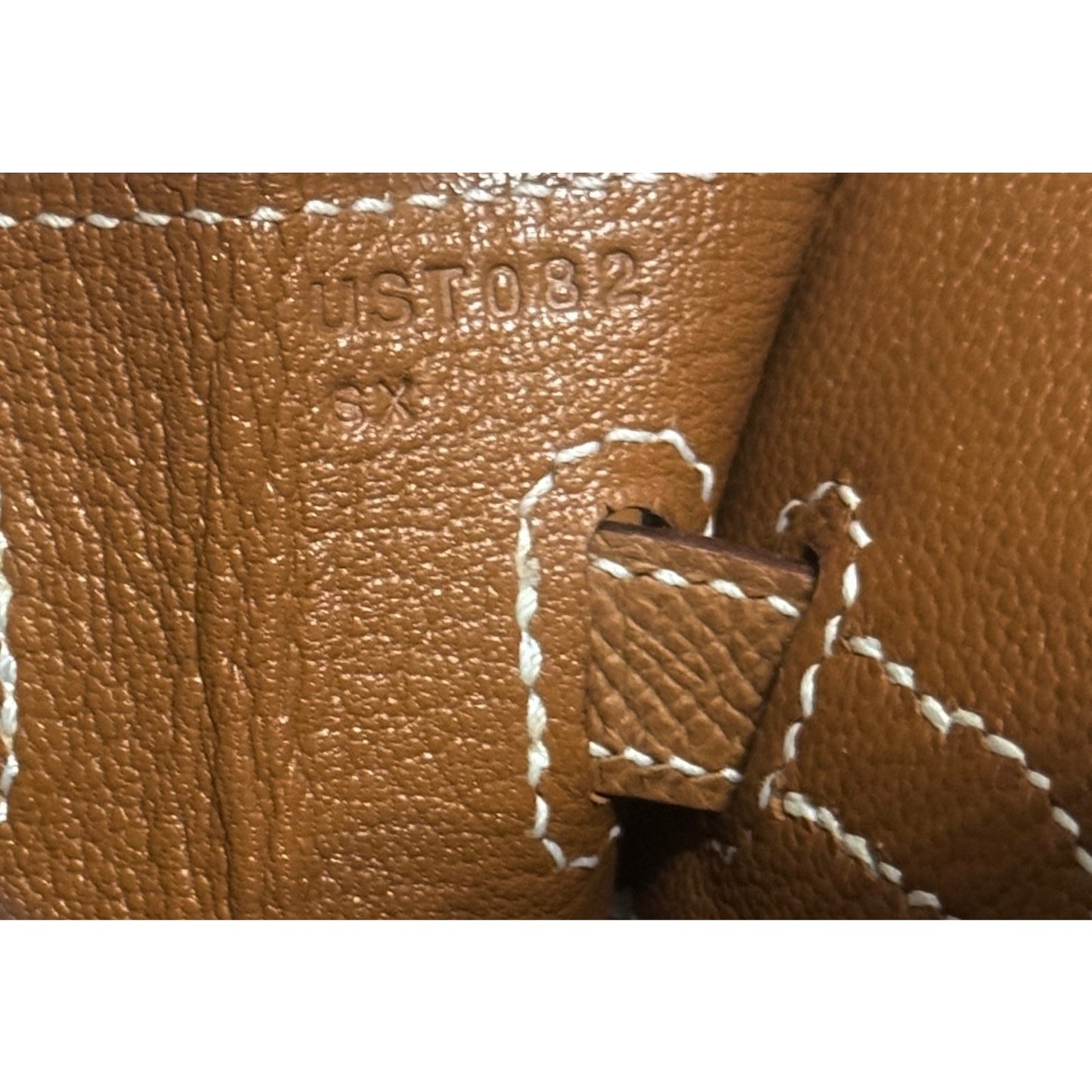 Hermes Birkin 25 Sellier Gold Tan Epsom Leather Palladium Hardware