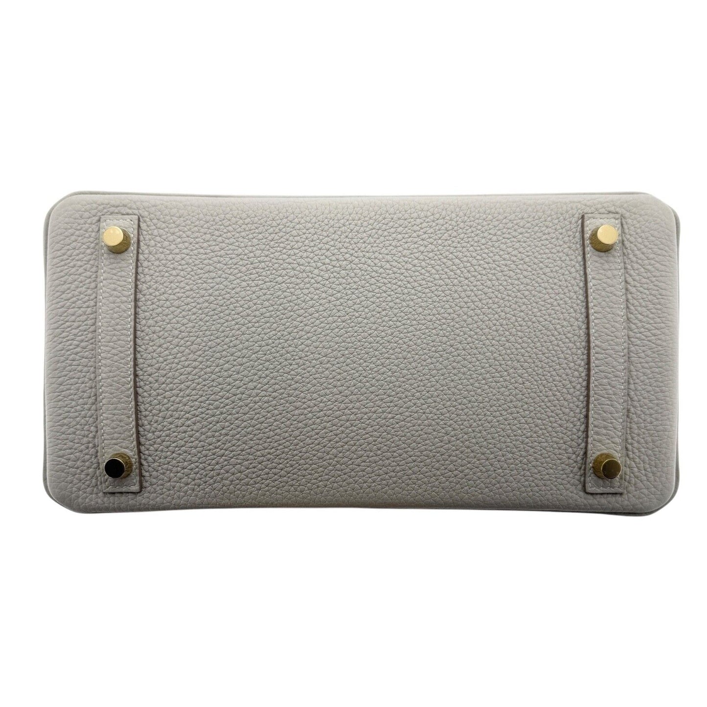 Hermes Birkin 30 Gris Perle Pearl Gray Togo Leather Gold Hardware RARE