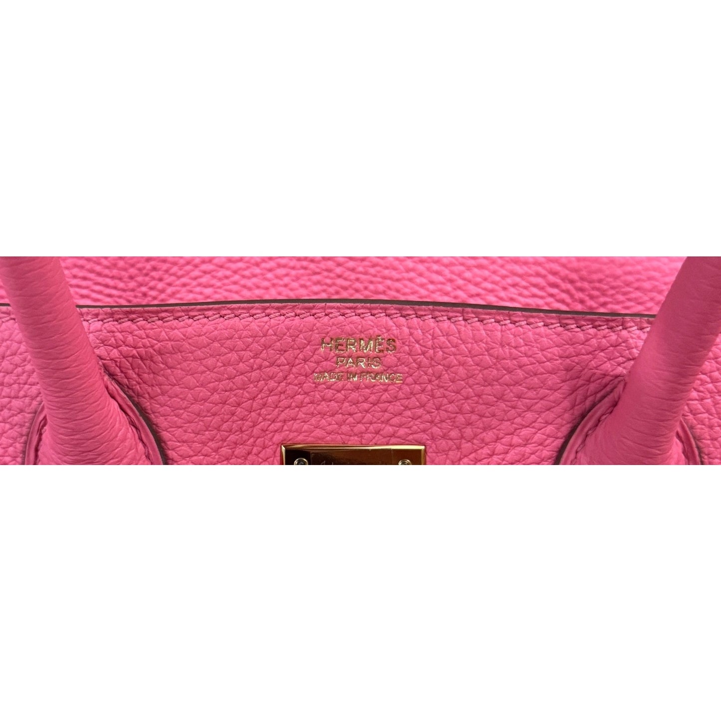Hermes Birkin 30 Rose Lipstick Pink Togo Leather Gold Hardware