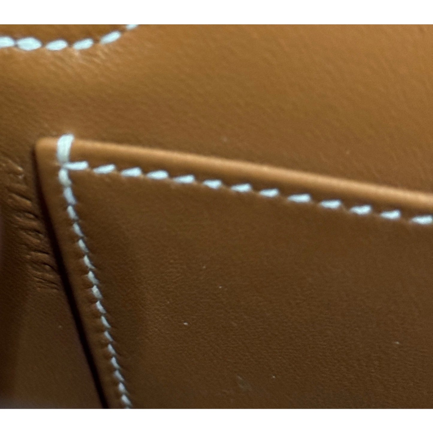 Hermes Kelly Mini 20 Gold Tan Epsom Leather Palladium Hardware NEW