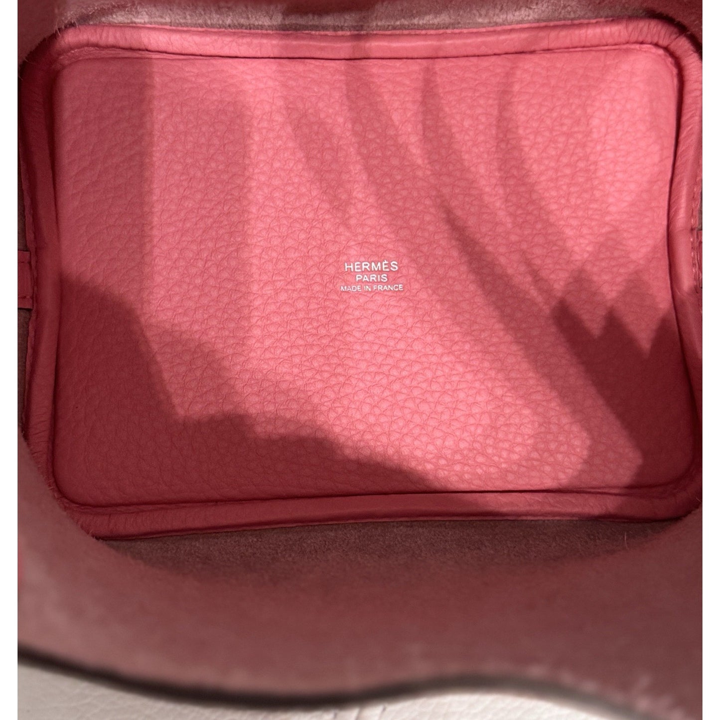 Rare Hermes Picotin 18 Rose Azale Phw