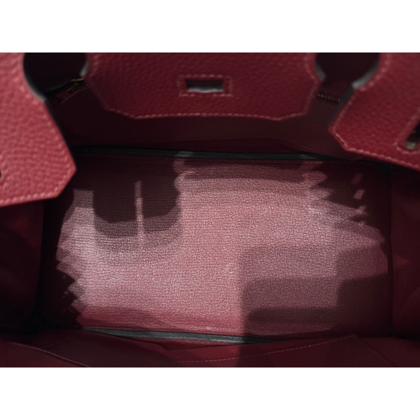 Hermes Birkin 30 Rouge H Red Togo Leather Gold Hardware