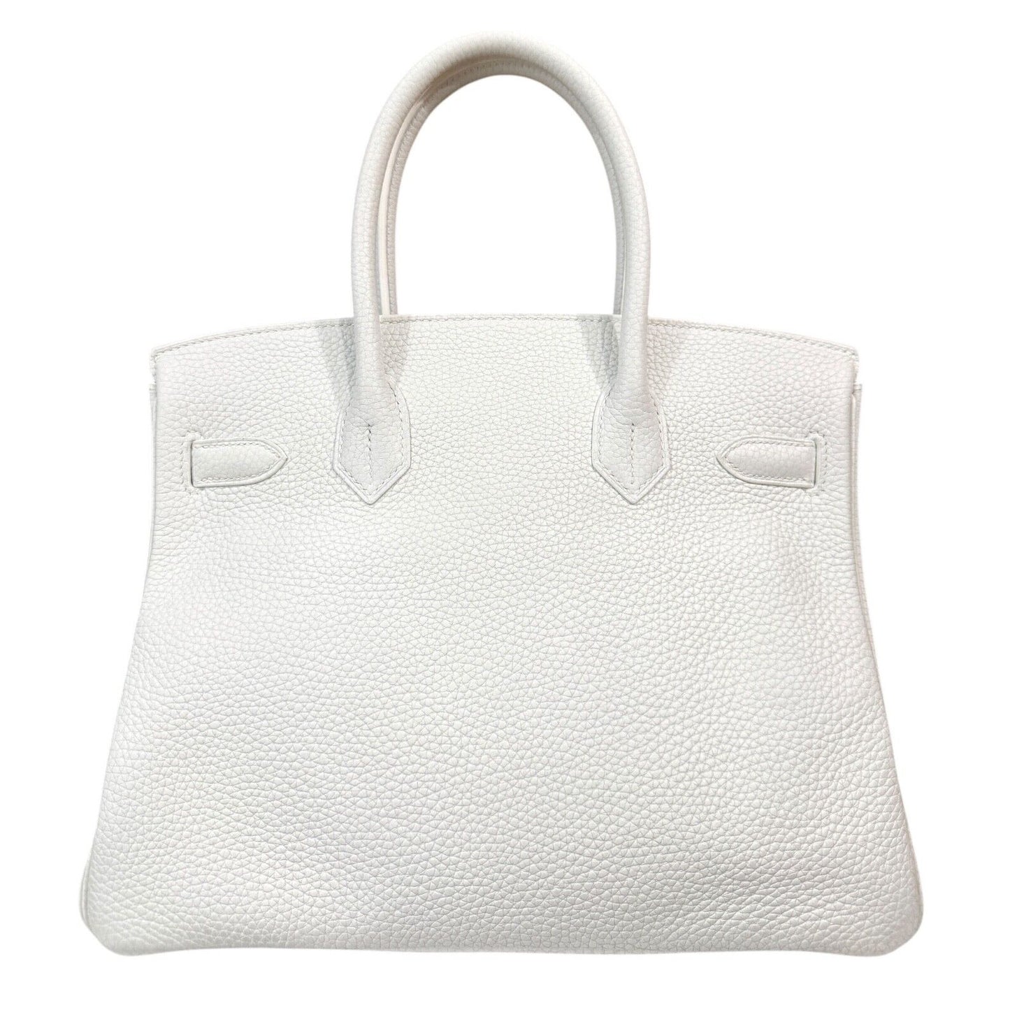 Hermes Birkin 30 White Blanc Leather Gold Hardware RARE