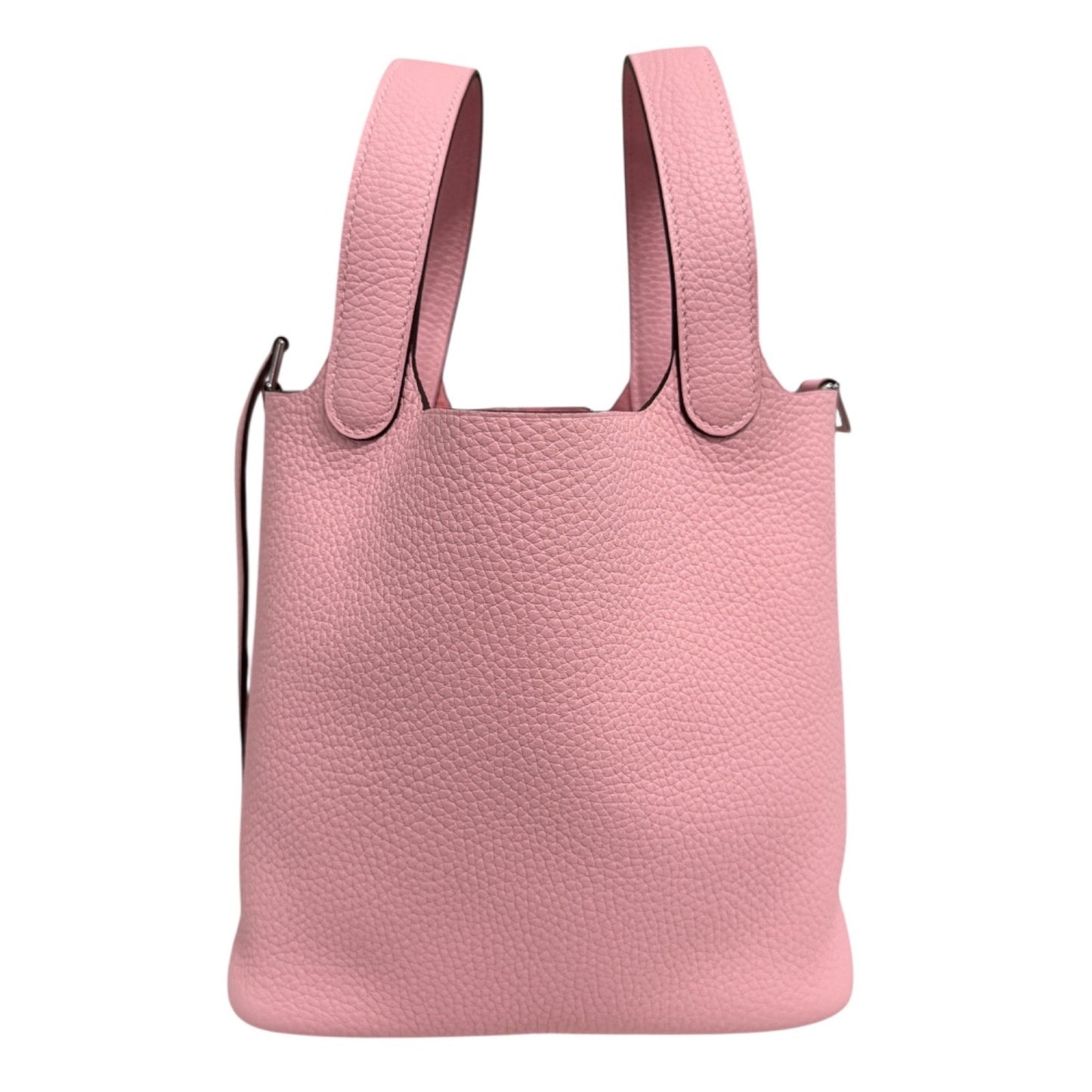 New 2025 Hermes Picotin 18 Rose Sakura Pink Leather Palladium Hardware