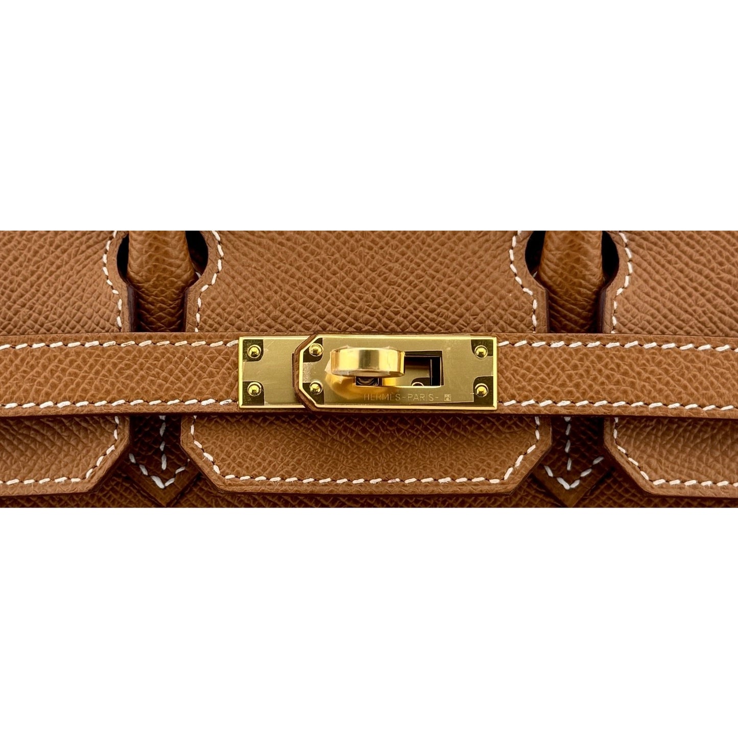 Hermes Birkin 25 Sellier Gold Tan Epsom Leather Gold Hardware