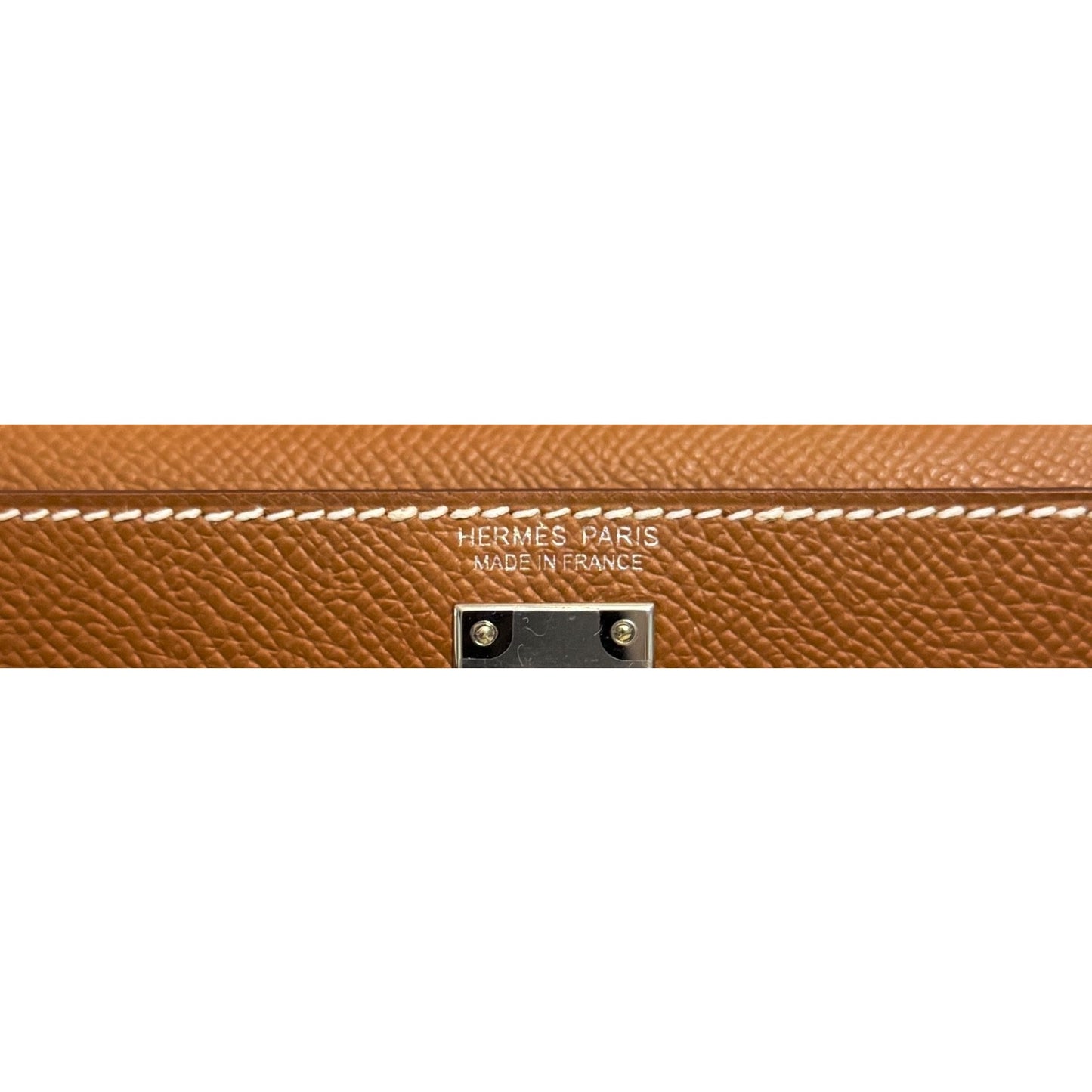 Hermes Kelly Mini 20 Gold Tan Epsom Leather Palladium Hardware NEW