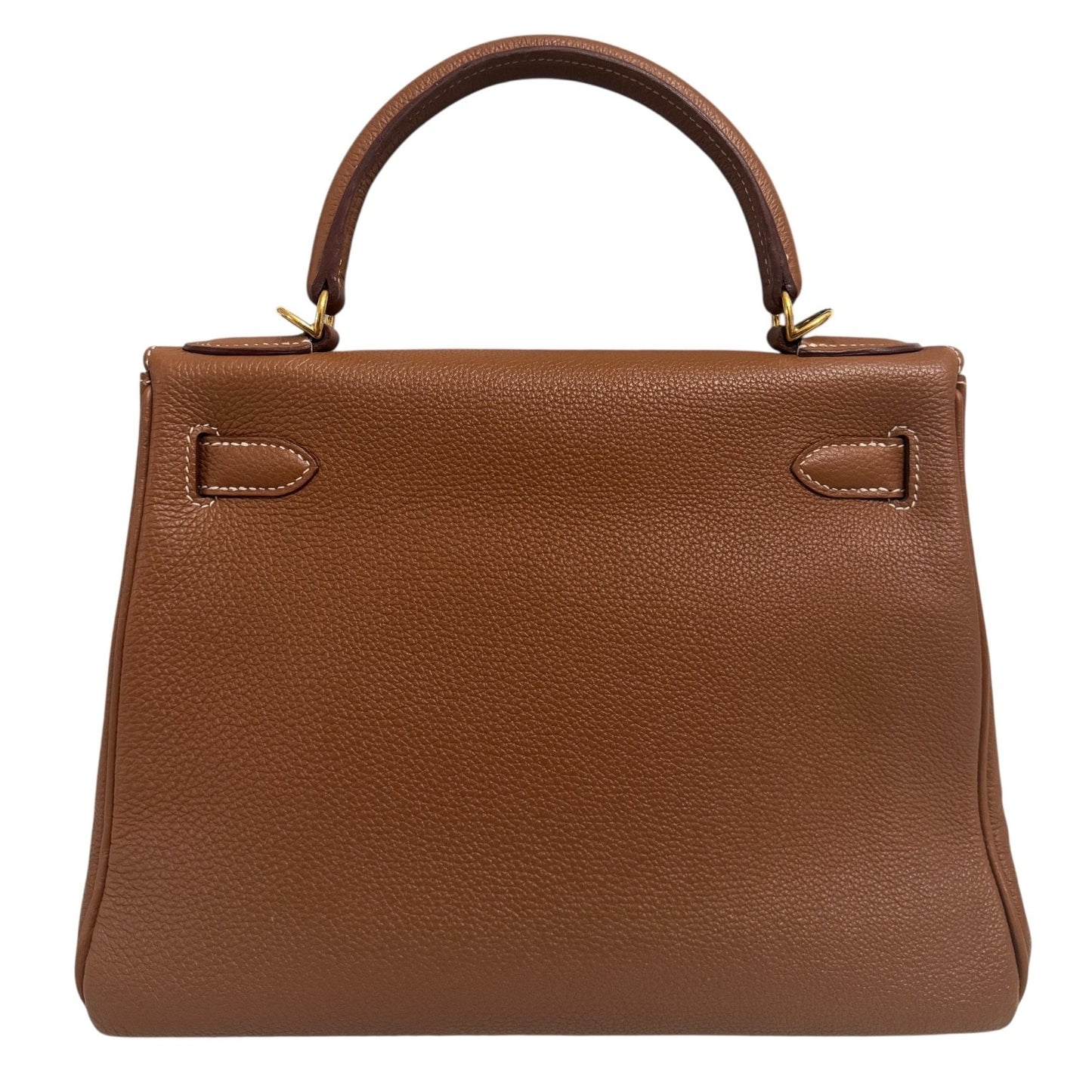 Hermes Kelly 28 Gold Tan Togo Leather Gold Hardware RARE