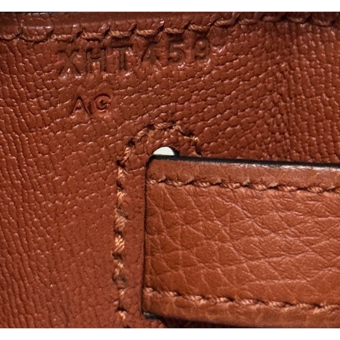 Hermes Kelly 28 Cuivre Orange Togo Leather Gold Hardware