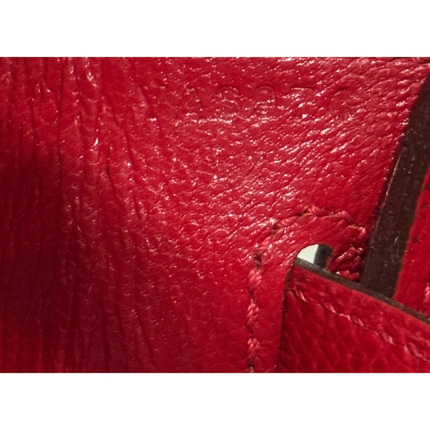 Hermes Birkin 25 Special Order Rouge Casaque Red Epsom Leather Gold Hardware