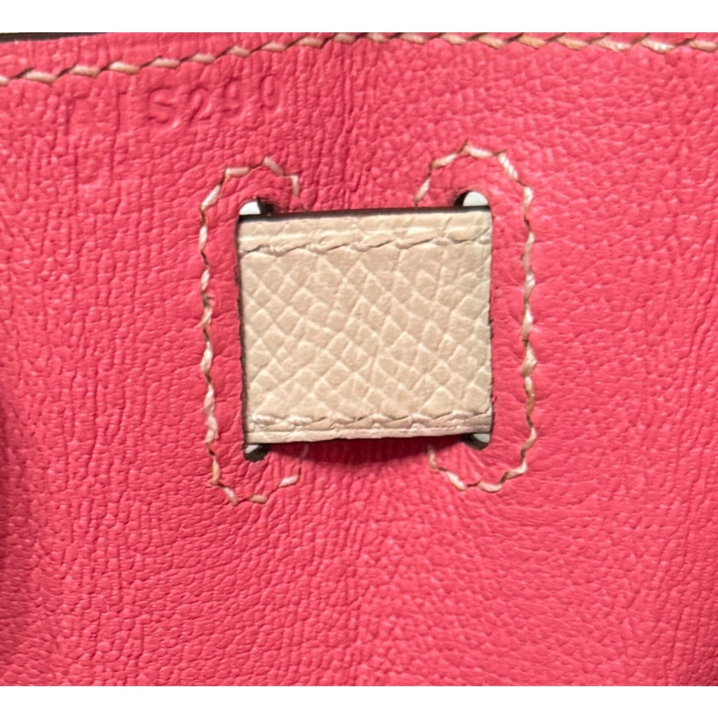 Hermes Kelly 28 Sellier Special Order Pink Rose Azalee Craie White Brushed Gold Hardware