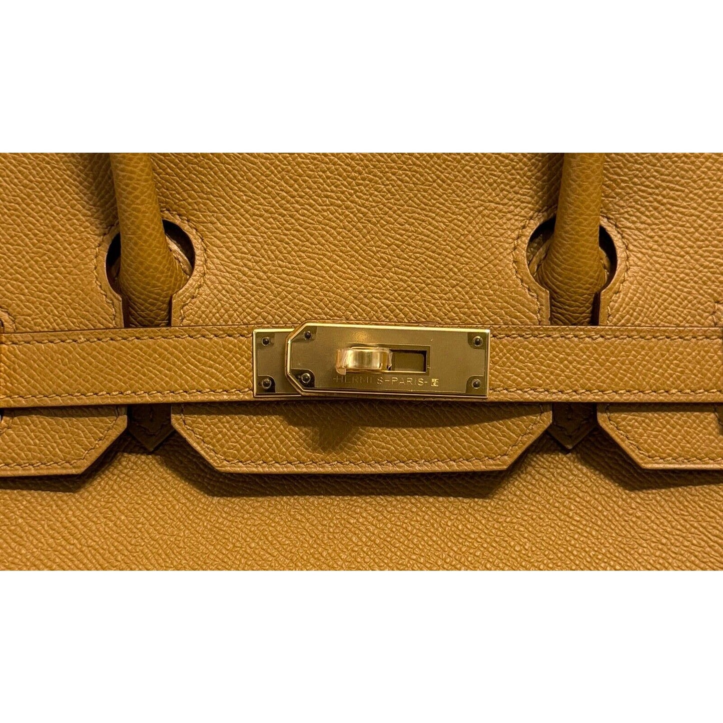 Hermes Birkin 30 Sesame Tan Epsom Leather Gold Hardware