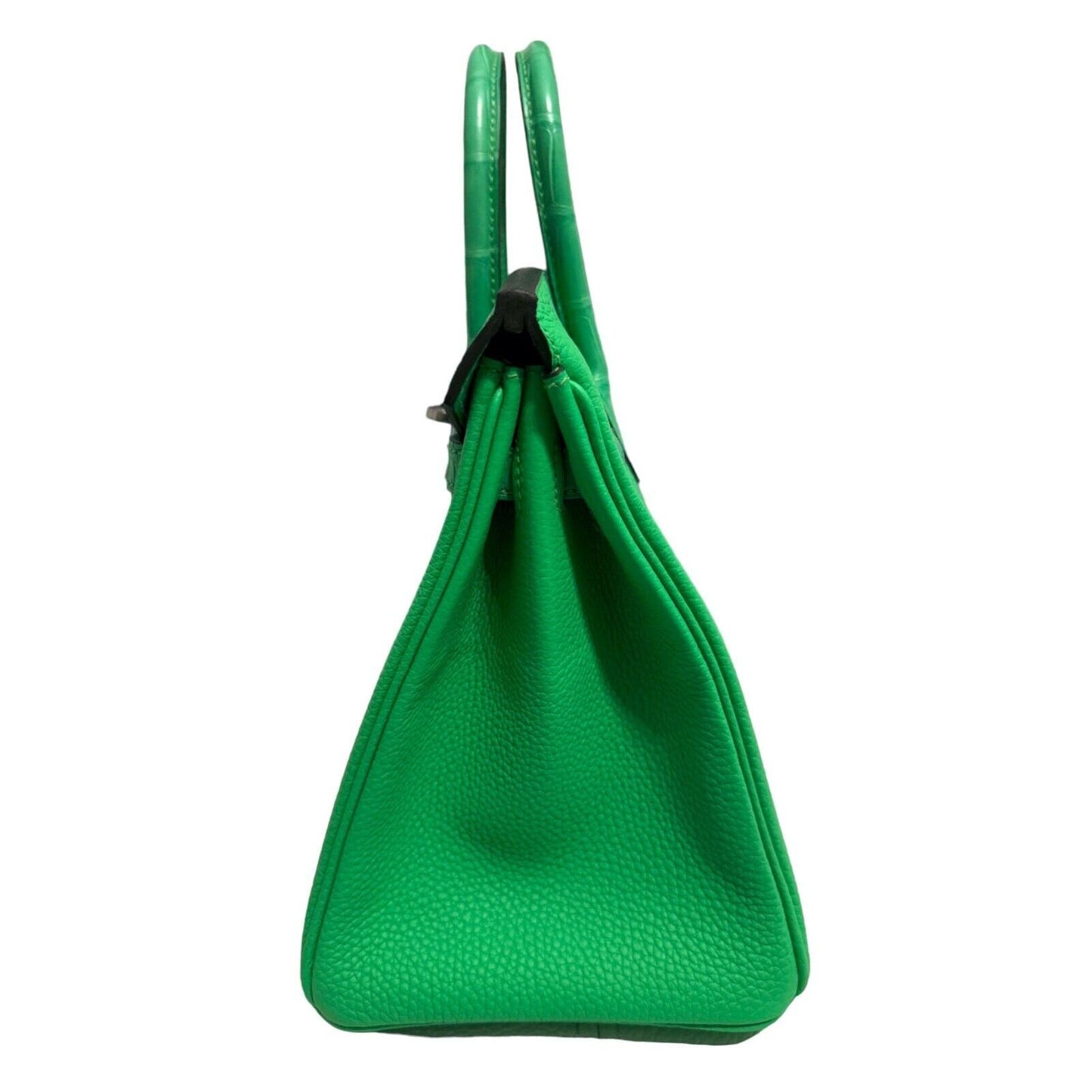 Hermes Birkin 25 Touch Vert Comics Green Togo and Alligator Palladium HWR 2023