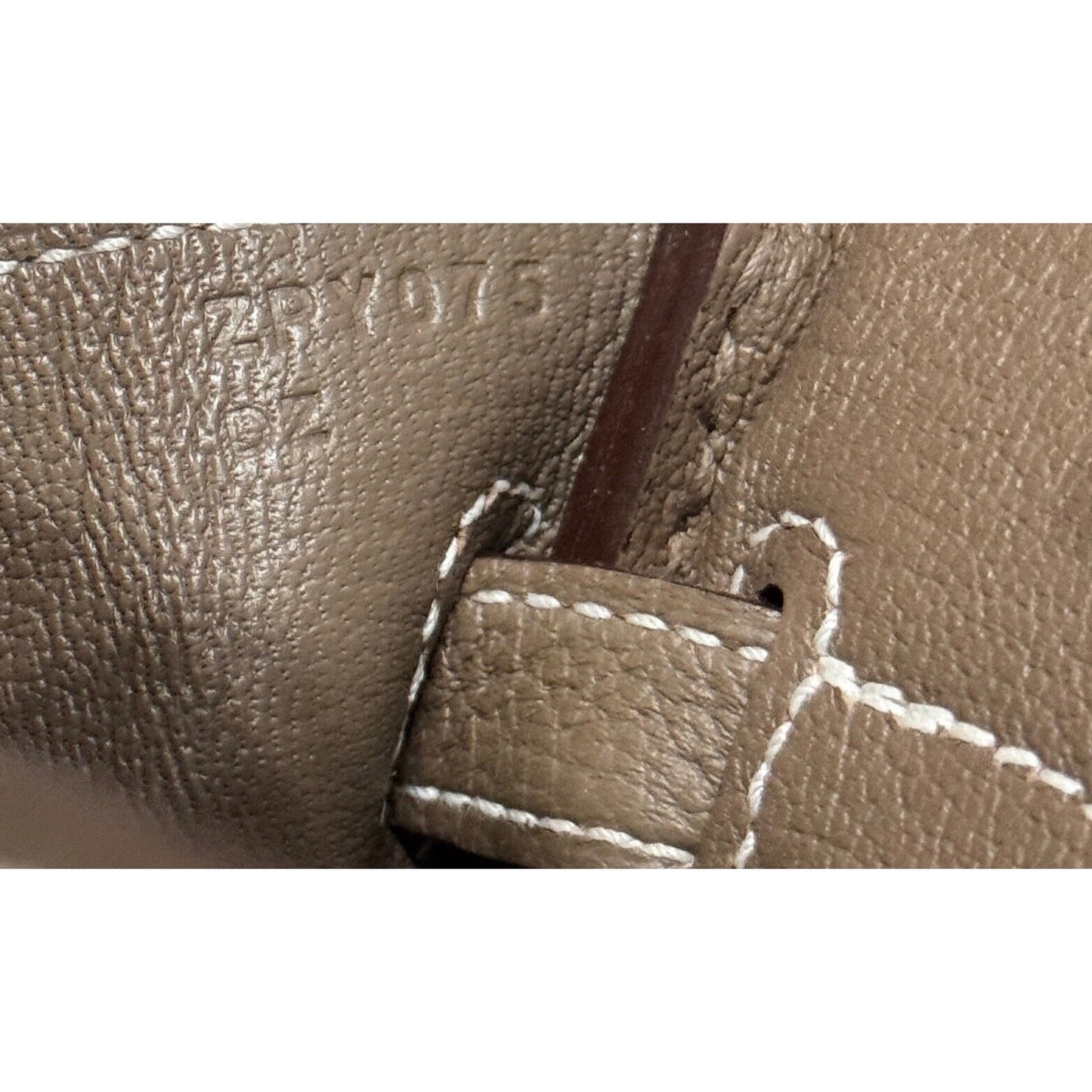 Hermes Birkin 25 Etoupe Gray Grey Togo Leather Gold Hardware Handbag